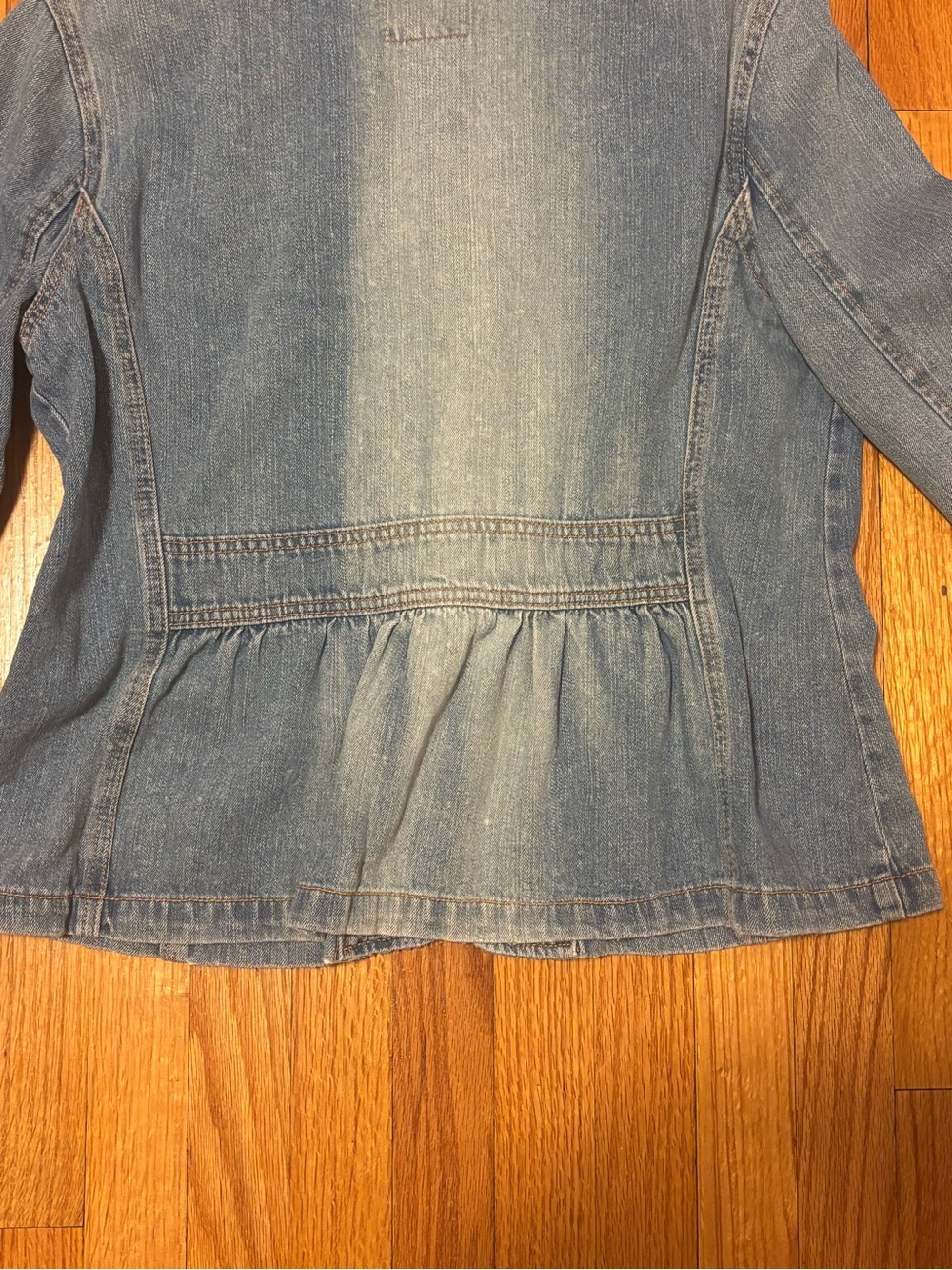 Levi’s Denim Blazer Jacket 1X Studded Y2K Western Boho Plus Size - Picture 3 of 10